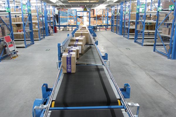 Belt Driven Skewed Roller Conveyors